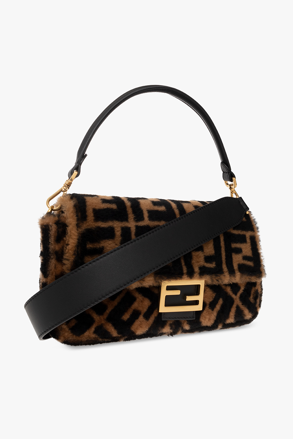 Brown Baguette shoulder bag Fendi IetpShops Italy